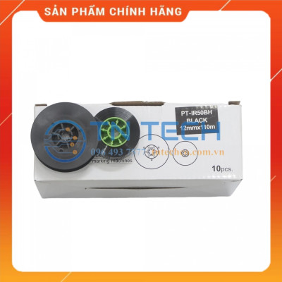 Ruy băng mực MAX PT-IR50BH - 12MM x 110M - Dùng cho máy in ống lồng MAX [Hàng nhập khẩu]