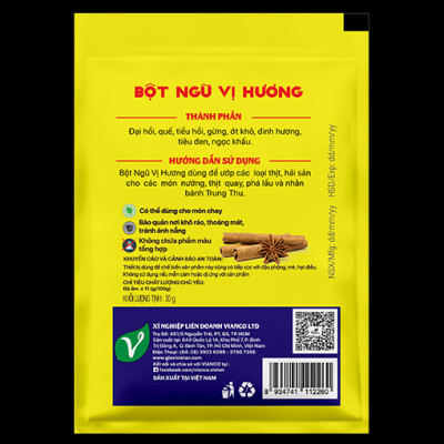 Bột Ngũ Vị Hương Hiệu Con Nai 10gr