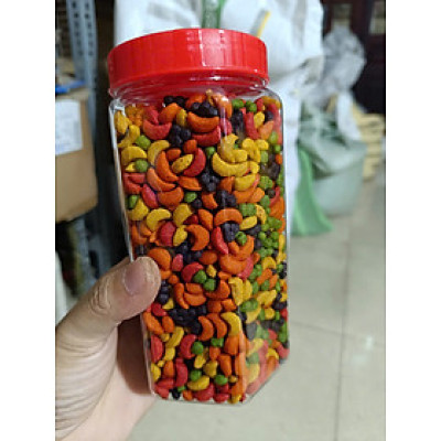 1 Hũ hạt trái cây nhập khẩu Zum Thái (300g không tính hộp) dùng làm thức ăn bổ sung dinh dưỡng cho mọi dòng vẹt