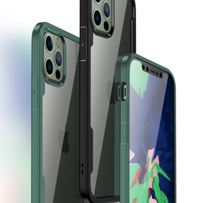 Ốp lưng chống sốc lưng trong cao cấp dành cho iPhone 12 / 12 Pro / 12 Pro Max / 12 Mini - Hàng chính hãng