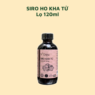 Siro ho kha tử Y Diệu, siro ho thảo dược giảm ho, viêm họng hiệu quả và lành tính