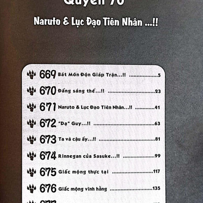 Sách - Naruto - Tập 70 - Naruto Và Lục Đạo Tiên Nhân…!! (Tái Bản 2025)
