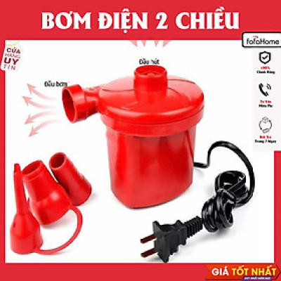 Bơm Điện 2 Chiều Bơm Và Hút Chân Không Wenbo Chuyên Dụng Bơm Bể Bơi, Ghế Hơi - Giao Màu Ngẫu Nhiên