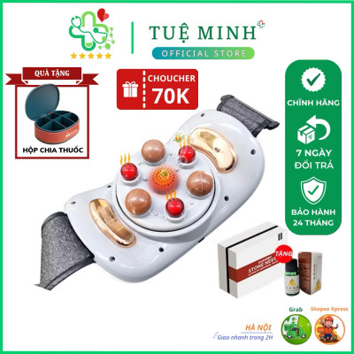Đai Massage Bụng Hỗ Trợ tan Mỡ Bụng, Xoa Bóp Cùng Lúc Làm Nóng, Mát Xa Cổ Vai Lưng Đùi Megou TY-308 BH 1 Năm