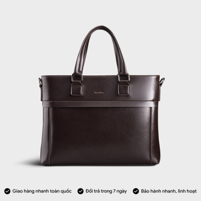 Cặp công sở Trita ( Thời trang nam phong cách đựng vừa laptop 13 inch - Cặp da TCA25 )