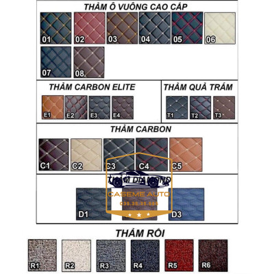 [FORD EVEREST] Thảm Trải Sàn, Lót Sàn Ô Tô 5D 6D Thiết Kế Theo Xe FORD EVEREST 2021 Chống Nước, Không Mùi - MẪU QUẢ TRÁM - Hàng Chính Hãng