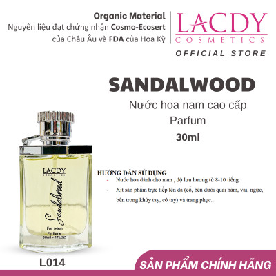 Nước hoa nam Gỗ Đàn Hương Sandalwood L014 (30ml)