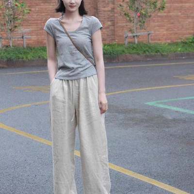 Quần đũi nữ ống suoong, dài chất liệu thoải mái, dễ mặc mẫu mới