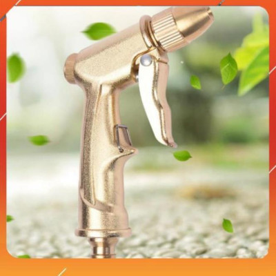 ️Evoucher Bộ dây vòi xịt nước rửa xe, tưới cây , tăng áp 3 lần, loại 3m, 5m 206701-1Tđầu đồng, cút+  túi đựng bút