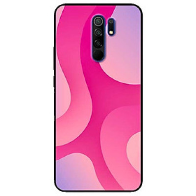 Ốp lưng dành cho Xiaomi Redmi 9 mẫu Họa Tiết Đỏ Cam