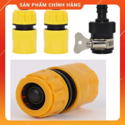 ️️FREESHIP Bộ dây vòi xịt nước rửa xe, tưới cây , tăng áp 3 lần, loại 15m 206701-2 đầu đồng, cút+ mở chai