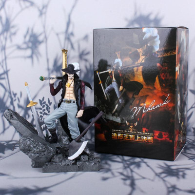 Mô Hình Mihawk Mắt Diều Hâu 16CM Mô hình One Piece Cao Cấp, Figure Mô Hình Anmie One Piece Luffy Vua Hải Tặc