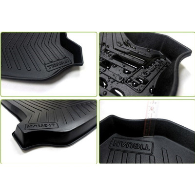 Lót cốp nhựa xe Hyundai Creta 2022 2023 - Mẫu có tai- Hàng không mùi, chống nước