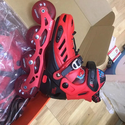 [Tặng Kèm Đầy Đủ Phụ Kiện] Giày Trượt Patin Trẻ Em Centosy T-rex, Có Bánh Đèn Phát Sáng, Patin