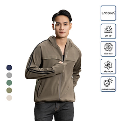 LAROMA Áo Chống Nắng Nam Vải Cotton UV 1 lớp | UPF50+ | Vải Thơm | Làm Mát | Thoáng Khí | Thời Trang | Đa Dụng | Mũ Rộng