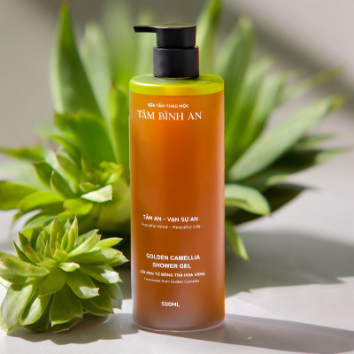 Sữa tắm Tâm Bình An sản phẩm chăm sóc da chiết xuất từ nguyên liệu thiên nhiên 500ml