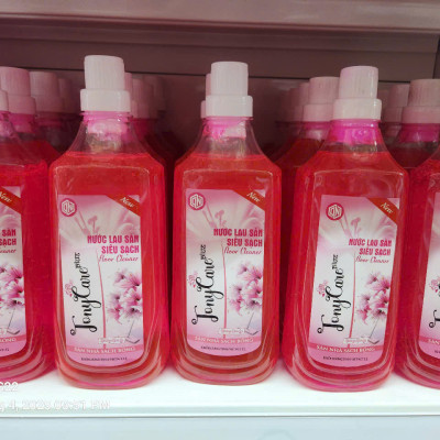 Nước lau sàn Tonycare 1kg – Hương Hoa Ly thơm ngát, sạch khuẩn, sáng bóng mặt sàn – Chính hãng Tonycare