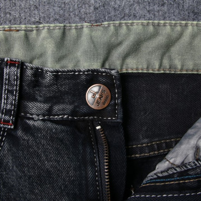 Quần short jean nam đen bạc Q415 Muidoi