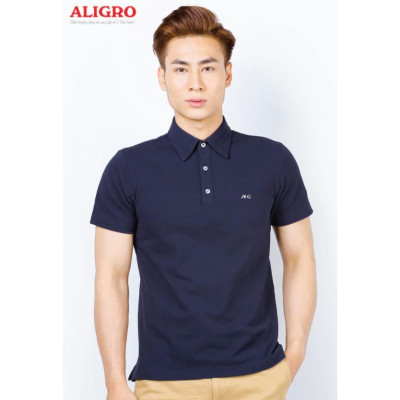 Aó phông ALGPLO10 màu Navy