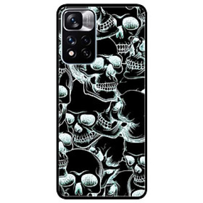 Ốp lưng dành cho Xiaomi Redmi Note 11 Pro 5G ( Bản Nội Địa ) - Lâu Trắng Đen