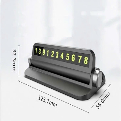 Bảng để lại số điện thoạii trên ô tô khi đỗ xe Kiêm Giá Đỡ Tiện Lợi