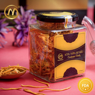 COMBO 4 hộp Đông Trùng Hạ Thảo MaiLands Cordyceps Daily 4 hộp x 15gr