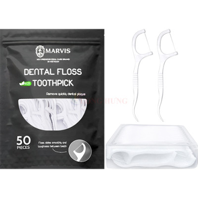 [Gift] Tăm nha khoa Marvis Dental Floss Toothpick