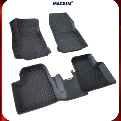 Thảm lót sàn ô tô xe Peugeot 2008 (sd) nhãn hiệu Macsim chất liệu nhựa tpe cao cấp