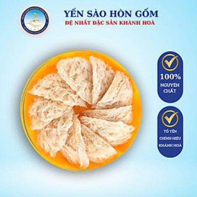 [HGK-G1] Yến Sào Tinh Chế Sợi Rối Phủ Chân - Yến Sào Hòn Gốm Chính Hiệu Khánh Hoà - HGK NEST