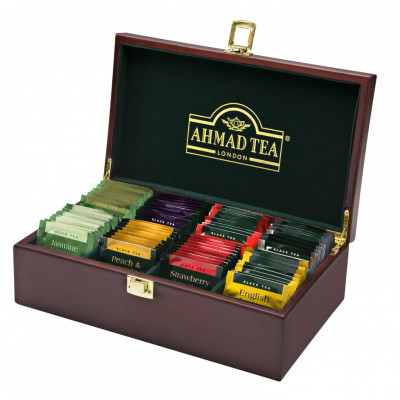 [LIMITED EDITION] TRÀ HỘP GỖ AHMAD ANH QUỐC (8 loại trà) - TRÀ QUÀ TẶNG MỖI DỊP LỄ, TẾT