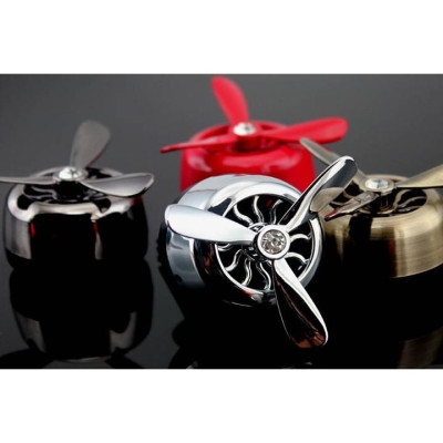 Đôi Nước Hoa Sáp Thơm ô Tô Kẹp Khe Gió 3 Cánh Quạt Máy Bay