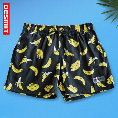Quần Short Nam Thể Thao Đi Biển DESMIIT S732 - Họa Tiết Đặc Sắc, Thiết Kế Năng Động Với Dây Rút Độc Đáo, Chất Liệu Mềm Mại Thoáng Mát