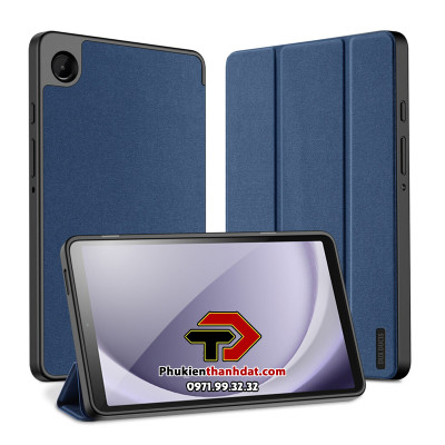 Bao da cho SamSung Galaxy Tab A9 2023 X110/X115 chính hãng Dux Ducis Domo viền mềm chống sốc - Hàng chính hãng