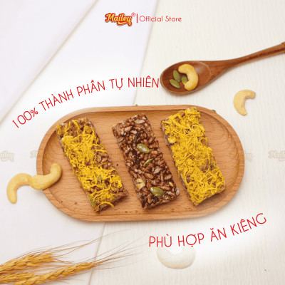 [COMBO MIX 3]Rong biển kẹp hạt dinh dưỡng 120g + Thanh gạo lứt chà bông/rong biển mix hạt 150g Mailey