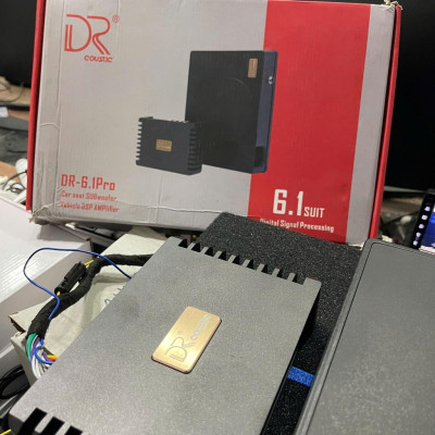 Bộ DSP DR 6.1 Suit kết nối XLR cùng loa sub điện hiệu năng cao độ loa 3way tiện lợi