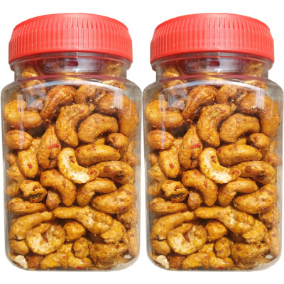 COMBO 4 HŨ HẠT ĐIỀU RANG TỎI ỚT HIỆU SKFOOD- MỖI HŨ 200g