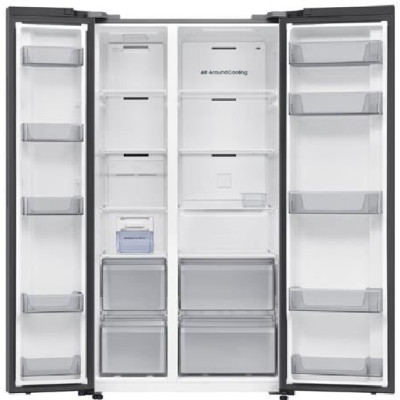 Tủ lạnh Samsung Inverter 655 lít Side By Side RS70F65Q3FSV - HÀNG CHÍNH HÃNG - CHỈ GIAO HCM