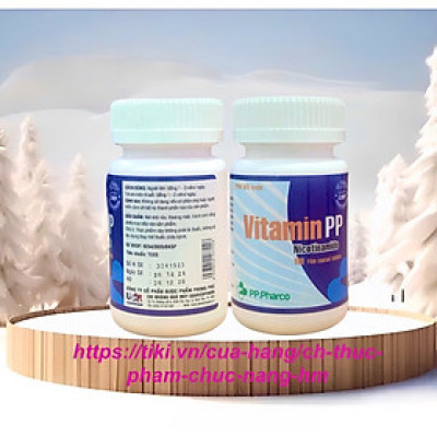Vitamin PP, hộp 100 viên