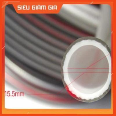 Bộ dây vòi xịt nước rửa xe, tưới cây . tăng áp 3 lần, loại 20m 206318 đầu đồng,cút đồng+ tặng mở chai