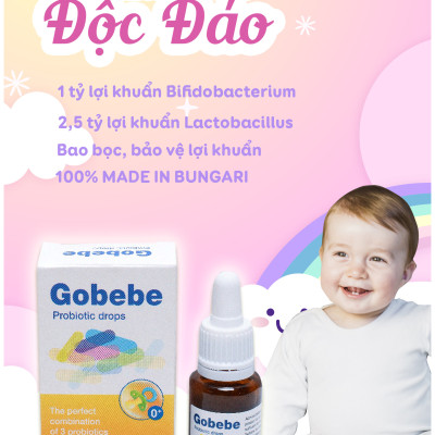 Thực phẩm bảo vệ sức khỏe GOBEBE 