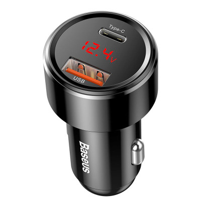 Bộ tẩu sạc Baseus Magic Series Quick Charge nhanh đa năng dùng cho xe hơi- Hàng chính hãng