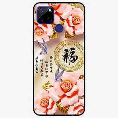 Ốp lưng dành cho Realme C12 mẫu Hoa Bướm