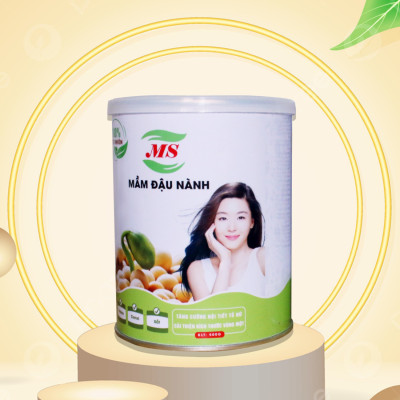 Mầm Đậu Nành Nguyên Xơ (MS) Tăng Vòng 1, Cải Thiện Nội Tiết Phụ Nữ (500g)