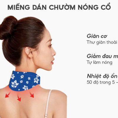 COMBO 2 Miếng Cao Dán Ngải Cứu Xương Khớp Giảm Đau Mỏi Khớp Cổ Vai Gáy