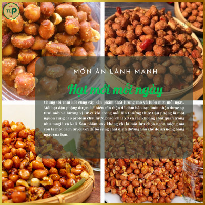 ĐẬU PHỘNG RANG TỎI ỚT TLP COMBO 1KG