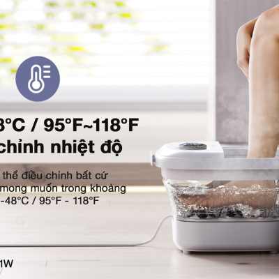 Máy massage chân Lumias LMF-01W Hàng chính hãng