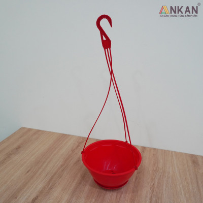 Chậu Treo Tự Dưỡng, Có Đĩa Trữ Nước Và Thoát Nước, Có Dây Treo Tiện Dụng, Nhiều Màu Sắc Và Kích Cỡ Để Lựa Chọn