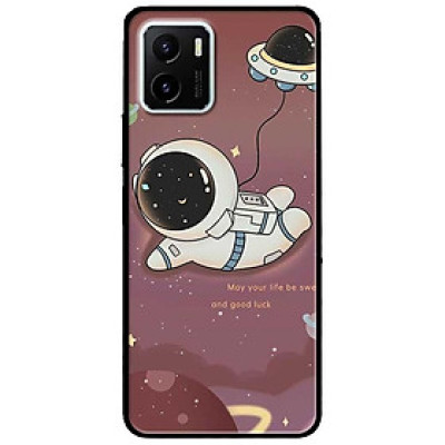 Ốp lưng dành cho Vivo V23 5G / S12 - Vivo Y15s / Y15A - Phi Hành Nền Nâu