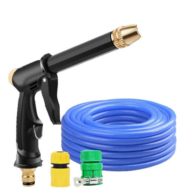 Vòi Xịt Tăng Áp Rửa Xe Ô Tô,Tưới Cây 5m 206810-2 cút nhựa xanh