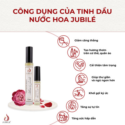 SPORT BY JUBILÉ - Tinh dầu nước hoa Pháp Nam Minisize Dạng lăn 3ml Thơm Lâu, Sang Trọng, Đẳng Cấp
